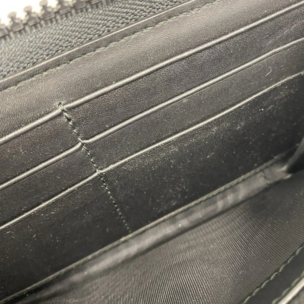 Gucci Floral Print Wallet - Green and Gold - Picture 6 of 10